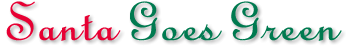 santa goes green